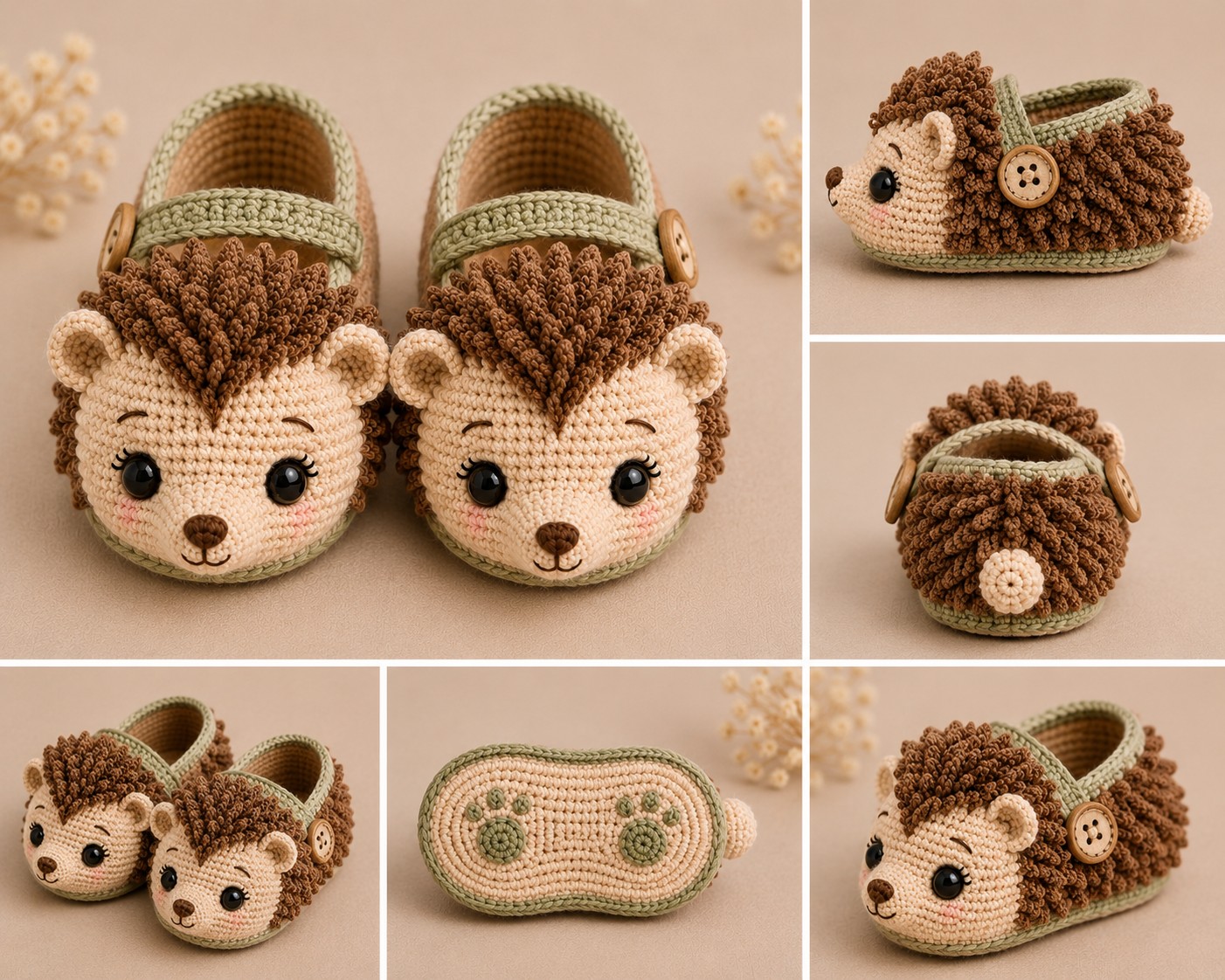 Pips ballerinasko, heklet amigurumi