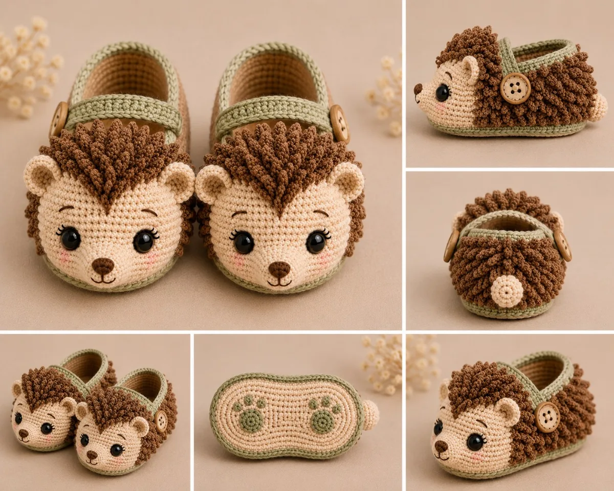 Pips ballerinasko, heklet amigurumi
