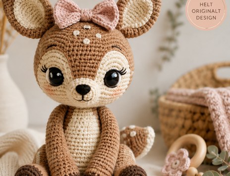 Woodland Dreams, hele kolleksjonen, heklet amigurumi